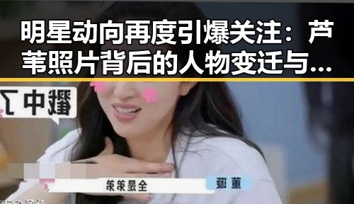 明星动向再度引爆关注：芦苇照片背后的人物变迁与关系新动向